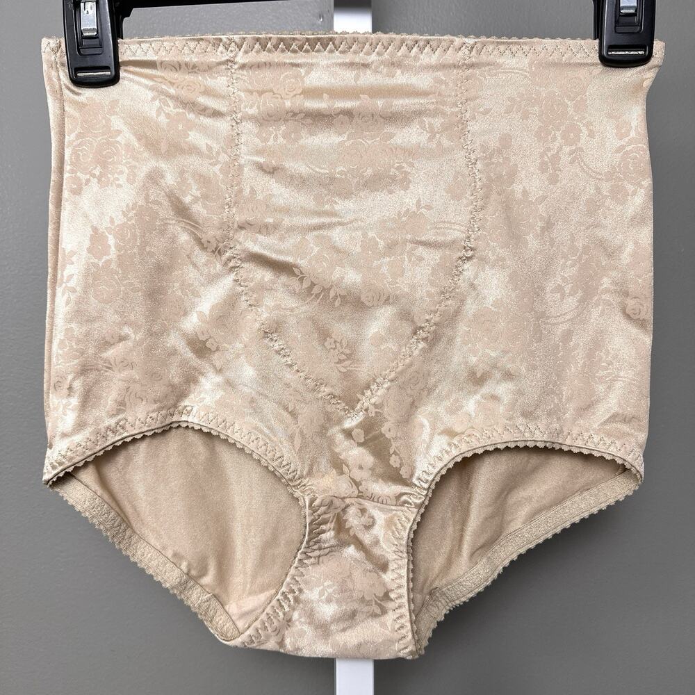 Cupid Shaper Deluster Light Shaping Brief Size XL Shimmer Jacquard Beige 2186